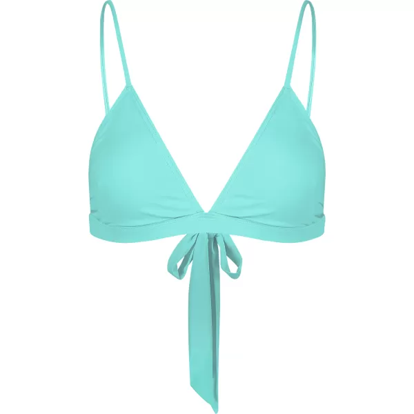  Dámske bikiny - vrchný diel NORDBLANC WATERFALL NBSSS8213 TYRKYSOVÁ 