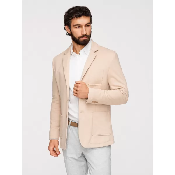  Pánske sako OMBRE M165 BEIGE 