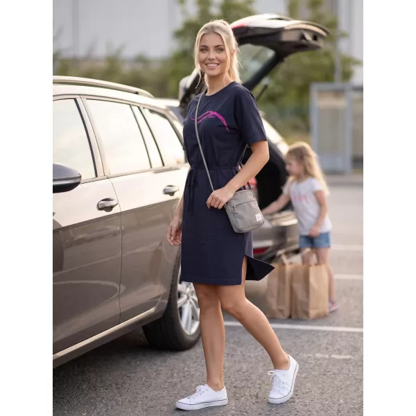  Dámske šaty ALTISPORT ALW001816 NÁMORNÁ MODRÁ 