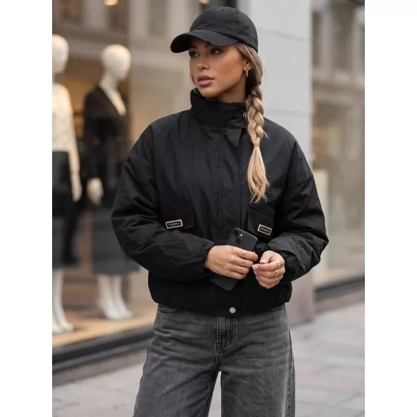  Dámska bunda DSTREET TY6023 ČIERNA 
