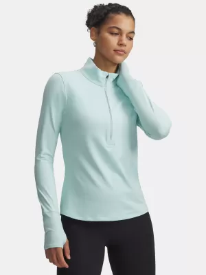 Dámske tričko UNDER ARMOUR UA LAUNCH PRO HALF ZIP 1379349-703 ZELENÁ