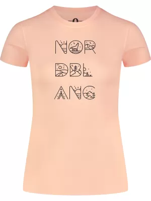Dámske tričko NORDBLANC RESCUE NBSLT8178 RUŽOVÁ