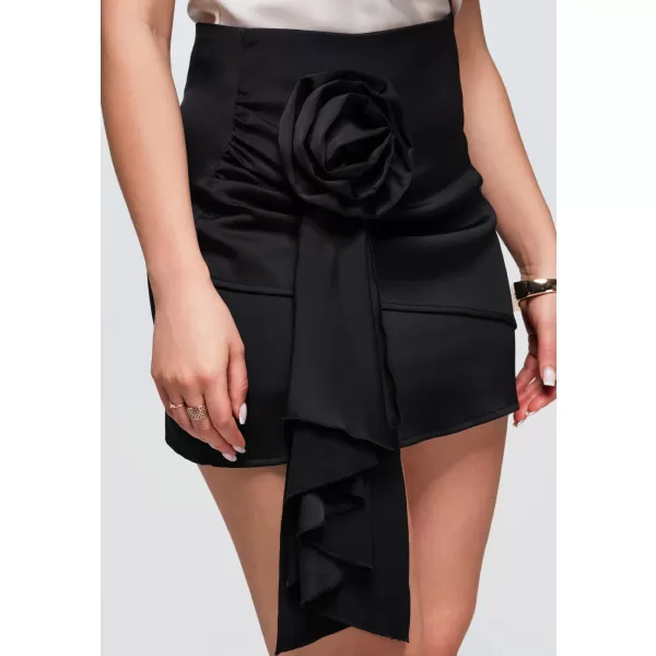  Dámska sukňa OMBRE OW-GL-E0009 BLACK 