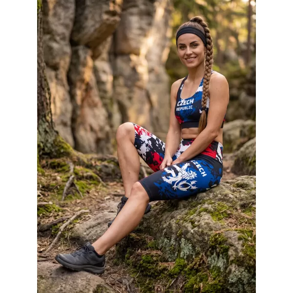  Dámske funkčné legíny nad kolená premium (nové veľkosti) ALTISPORT VOJ/ALW036LEG06 ŠKVRNY 