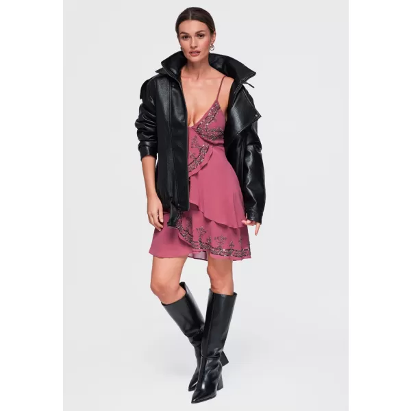  Dámska bunda OMBRE OW-JAFL-0138 BLACK 