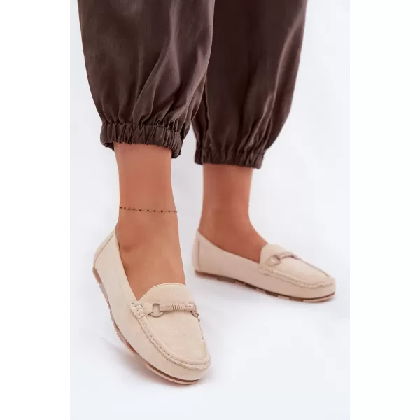  Dámske mokasíny BOTO 6358 BEIGE 