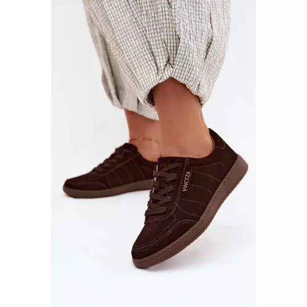  Dámske tenisky VINCEZA 79635 CHOCOLATE 