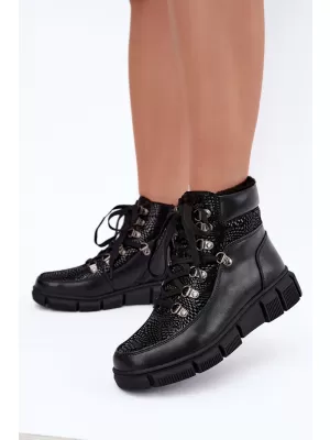 Dámske topánky BOTO 26BT17-601 BLACK
