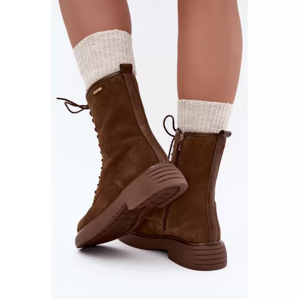  Dámske topánky BIG STAR SHOES UU274611 BROWN/BEIGE 