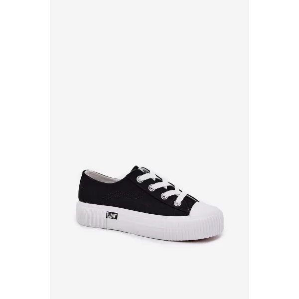  Dámske tenisky LEE 50261002.25Y BLACK 
