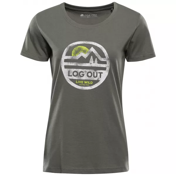  Dámske tričko ALPINE PRO TERMESA 4 MULLED BASIL VARIANT PC 