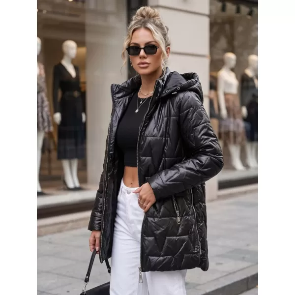  Dámska bunda DSTREET TY5795 ČIERNA 