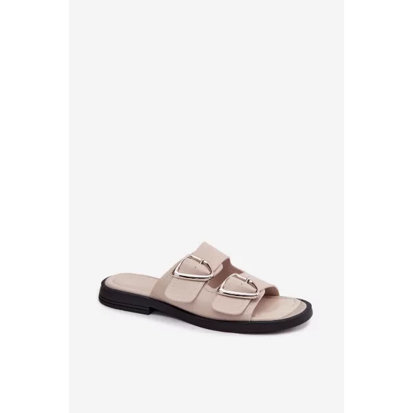  Dámske šľapky VINCEZA 62304 BEIGE 
