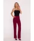 Dámske nohavice STYLOVE S418 MAROON