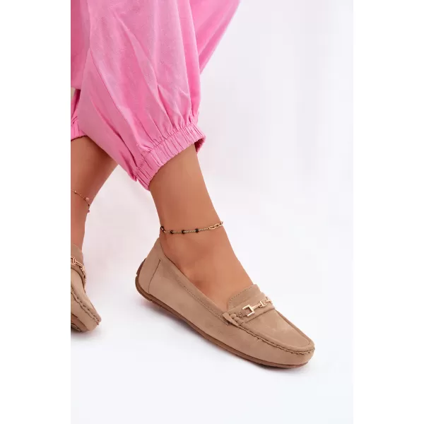  Dámske mokasíny BOTO FT247 KHAKI 