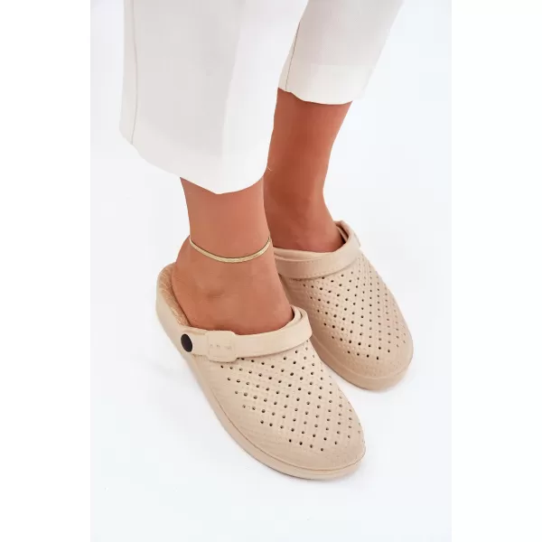  Dámske šľapky BOTO 25SD11-8981 BEIGE 