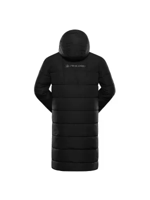 Pánsky zimný kabát ALPINE PRO PUER BLACK