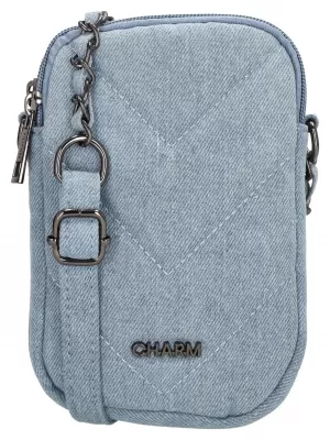 Puzdro na telefón CHARM LONDON HOLLYWOOD W00600 MEDIUM BLUE