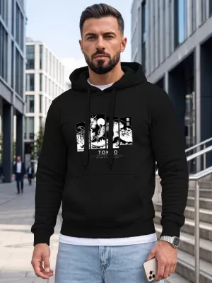Pánska mikina DSTREET NX5146BX-03-09 ČIERNA