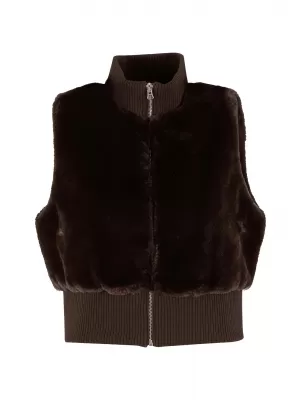 Dámska vesta URBAN CLASSICS TB7933-00075 BROWN