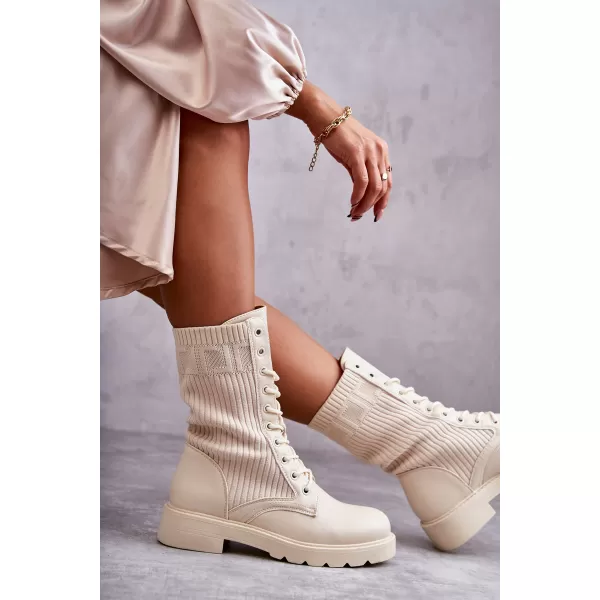  Dámske topánky BOTO LQ-55 BEIGE 