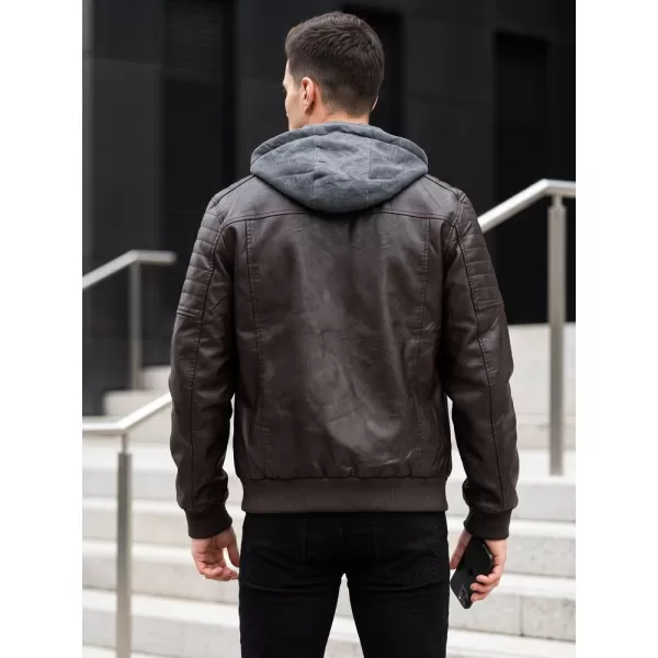  Pánska bunda DSTREET TX5136 HNEDÁ 
