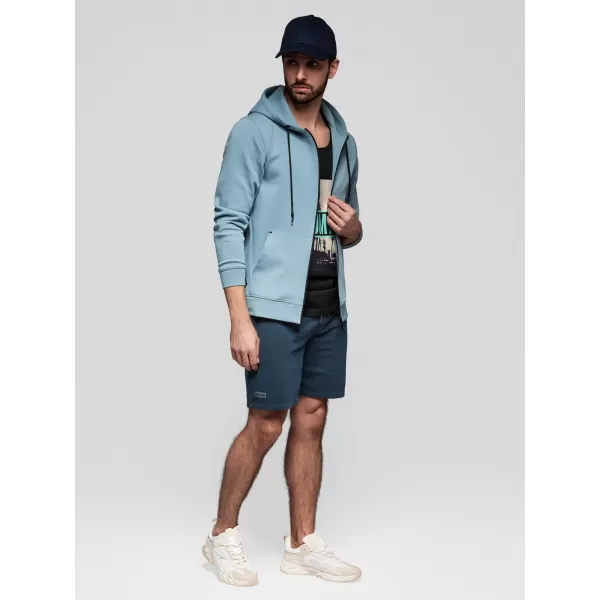  Pánsky set kraťas OMBRE Z126 NAVY BLUE/TURQUOISE 