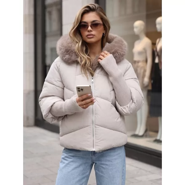  Dámska bunda DSTREET TY5986 SVETLO ŠEDÁ 