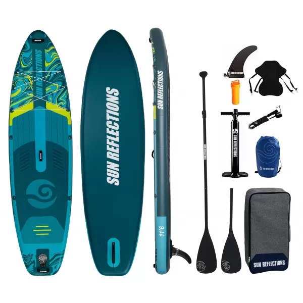  Paddleboard SUN REFLECTIONS XXL 116 Combo EMERALD 