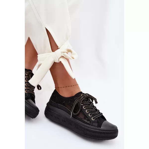  Dámske tenisky LEE COOPER LCW-26-44-4479 BLACK 