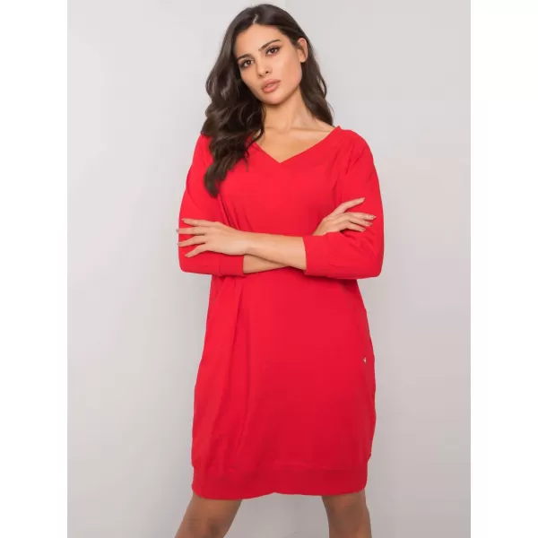  Dámske šaty BASIC FEEL GOOD RV-SK-7203.35P RED 