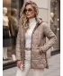 Dámska bunda DSTREET TY5793 KARAMELOVÁ