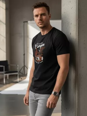 Pánske tričko DSTREET NX059R ČIERNA