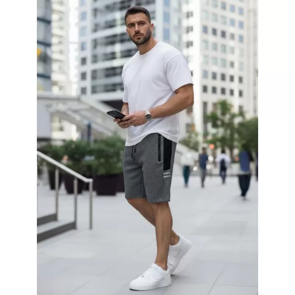  Pánske kraťasy DSTREET SX2255 TMAVO ŠEDÁ 
