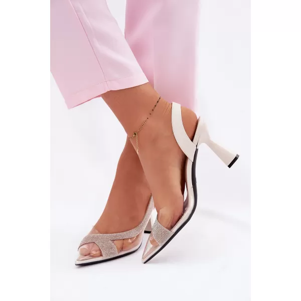  Dámske sandále VINCEZA 62282 BEIGE 