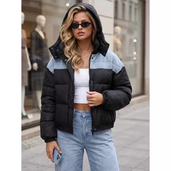  Dámska bunda DSTREET TY6087 ČIERNA 