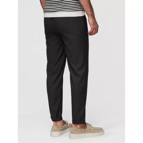  Pánske chino nohavice OMBRE P1525 BLACK 