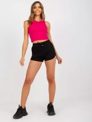 Dámske kraťasy BASIC FEEL GOOD AP-SN-119.07 NOIRE