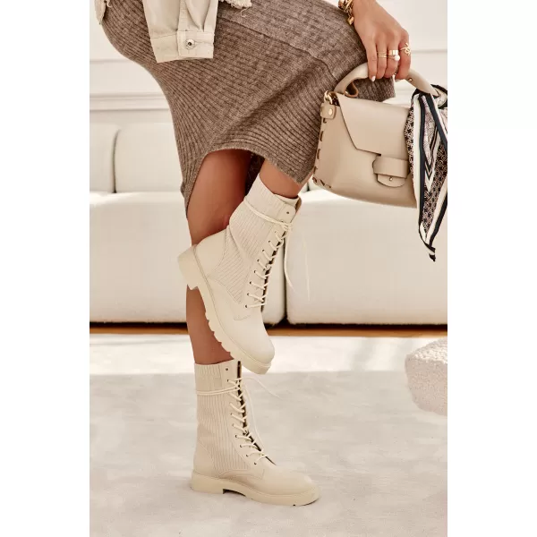  Dámske topánky BOTO LQ-55 BEIGE 