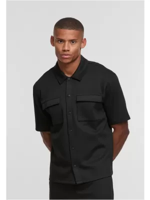 Pánska košeľa URBAN CLASSICS TB8211-00007 BLACK