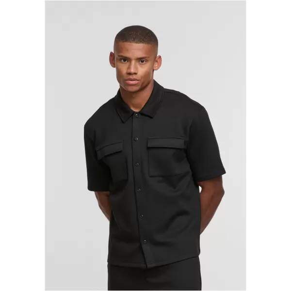  Pánska košeľa URBAN CLASSICS TB8211-00007 BLACK 