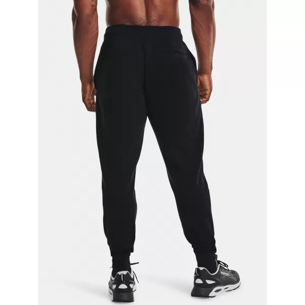  Pánske tepláky UNDER ARMOUR UA RIVAL FLEECE GEO JOGGER 1366437-001 ČIERNA 