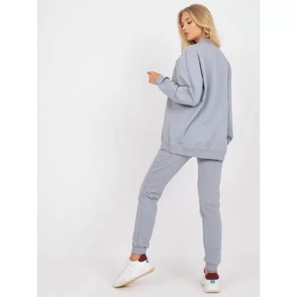  Dámska mikina BASIC FEEL GOOD AP-BL-A-R001 GRAY 