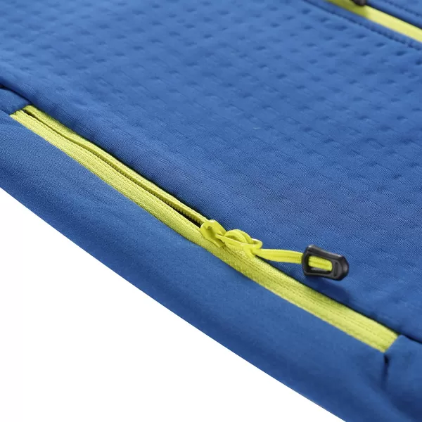  Detská hrejivá mikina ALPINE PRO HURAMO CLASSIC BLUE 