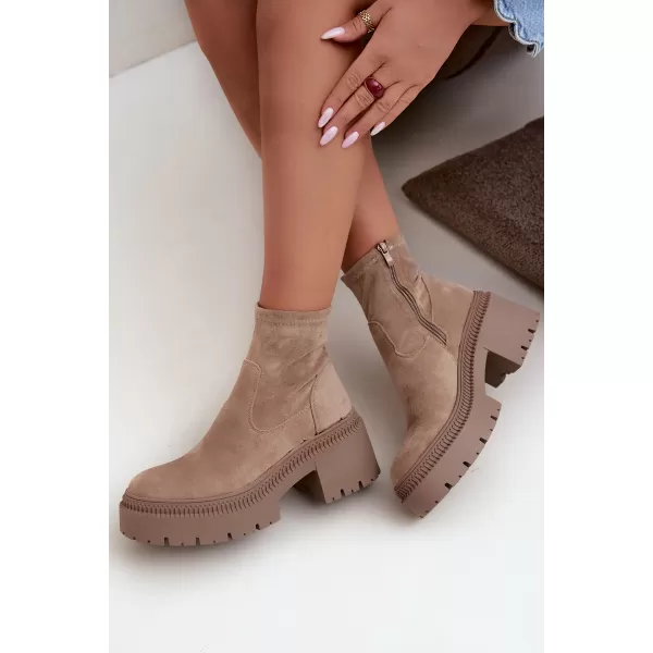  Dámske topánky BOTO 9670A-1 KHAKI 