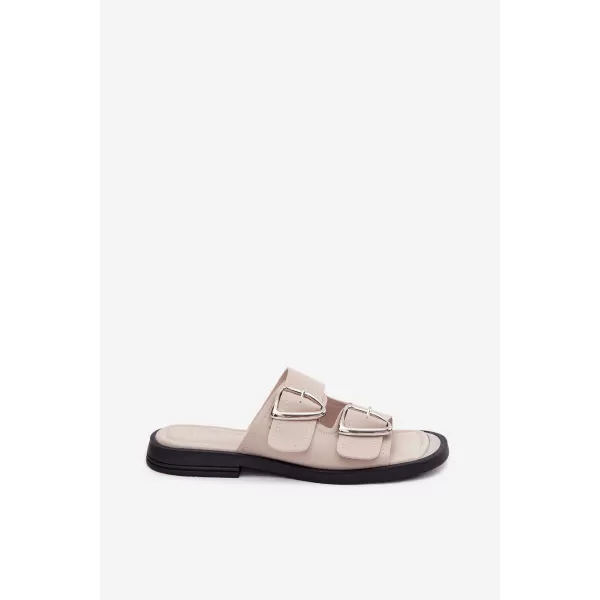  Dámske šľapky VINCEZA 62304 BEIGE 