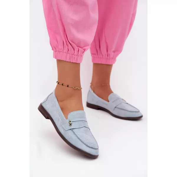 Dámske mokasíny BOTO T682 BLUE 