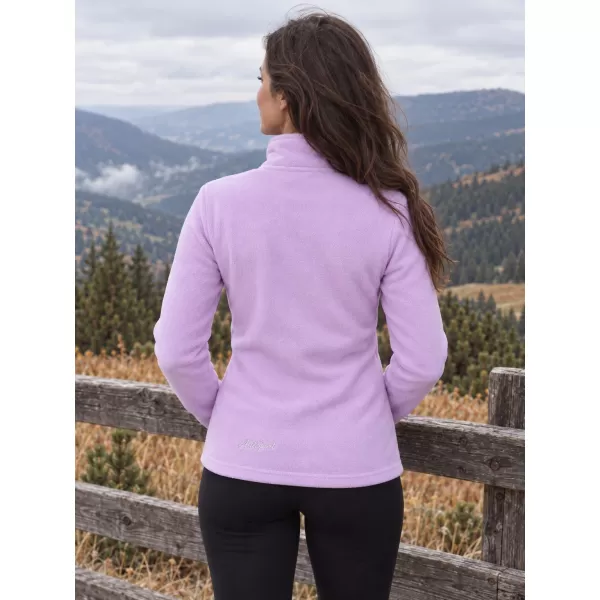  Dámska fleece mikina ALTISPORT ILKI VIOLET 