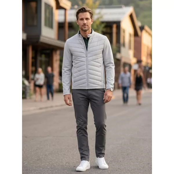  Pánska hybridná bunda MALFINI PREMIUM CROSS 555 SILVER GRAY 