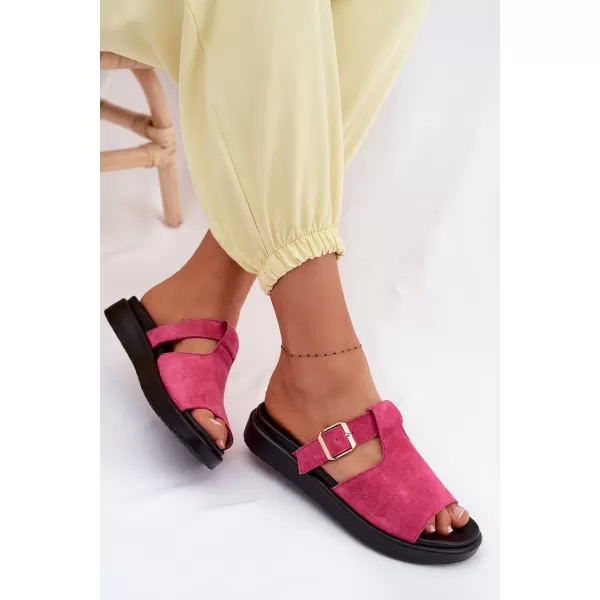  Dámske šľapky BOTO 26SD18-51 FUSCHIA 